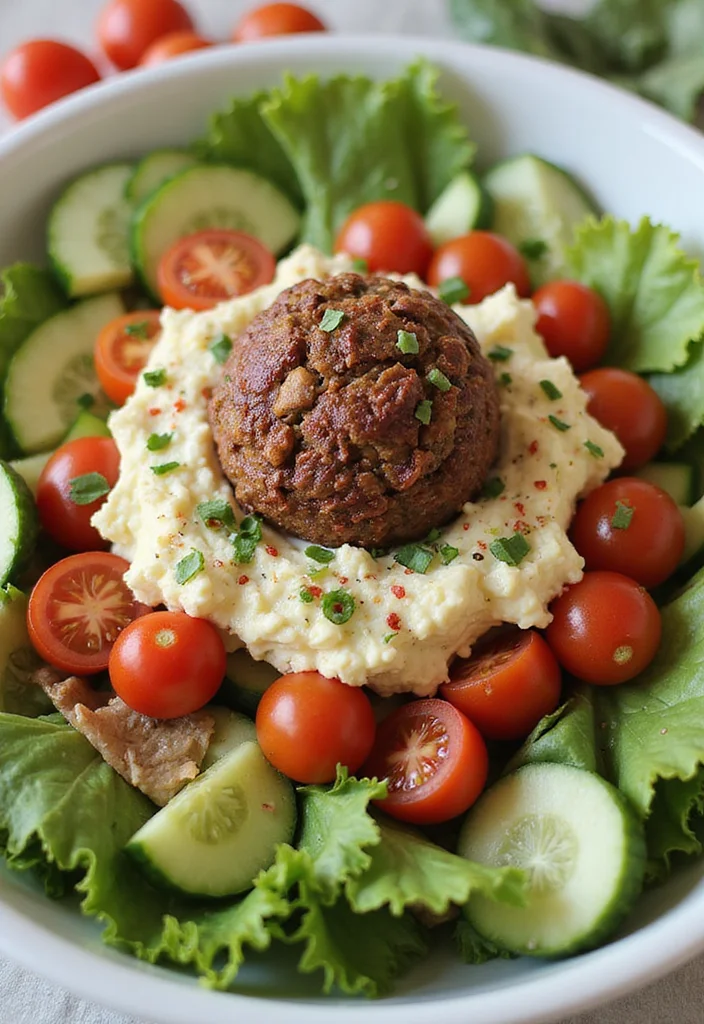 18 Must-Try Dried Beef Cheeseball Dishes For Busy Nights - 18. Dried Beef Cheeseball Salad