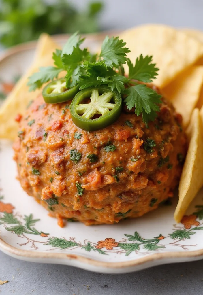18 Must-Try Dried Beef Cheeseball Dishes For Busy Nights - 2. Spicy Jalapeño Dried Beef Cheeseball