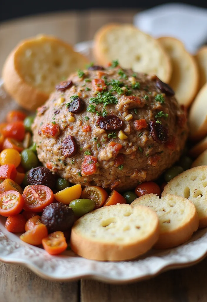 18 Must-Try Dried Beef Cheeseball Dishes For Busy Nights - 6. Italian Flavored Dried Beef Cheeseball