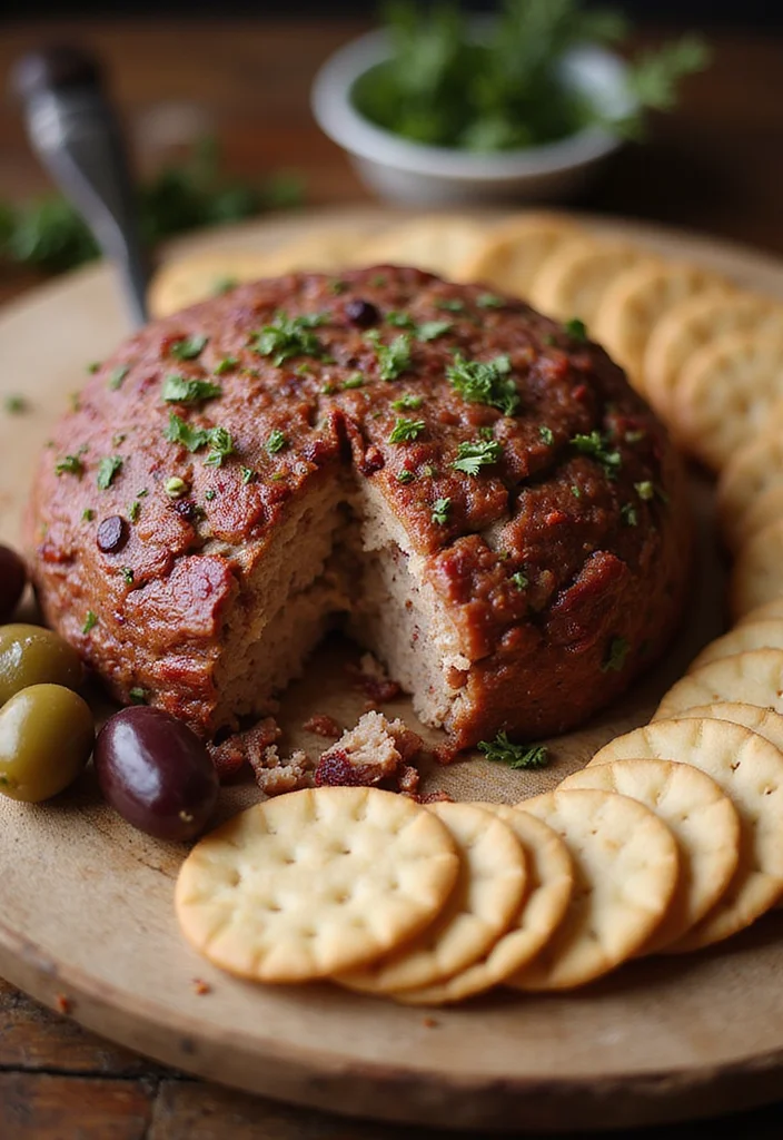 18 Must-Try Dried Beef Cheeseball Dishes For Busy Nights - 8. Mediterranean Dried Beef Cheeseball