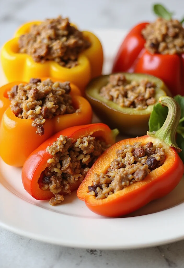18 Smoked Beef Roast Ideas That Make Dinner So Much Easier - 15. Smoked Beef Stuffed Peppers