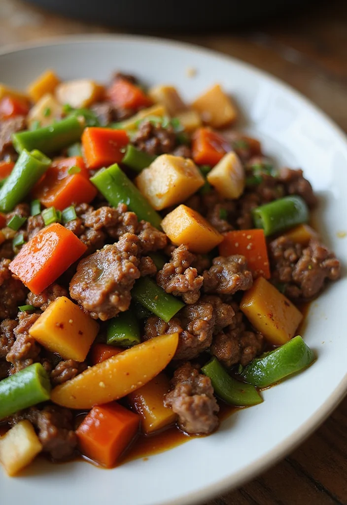 Top 17 Ground Beef Casserole Recipes Healthy Ideas You Haven’t Tried Yet - 14. Teriyaki Beef and Vegetable Casserole