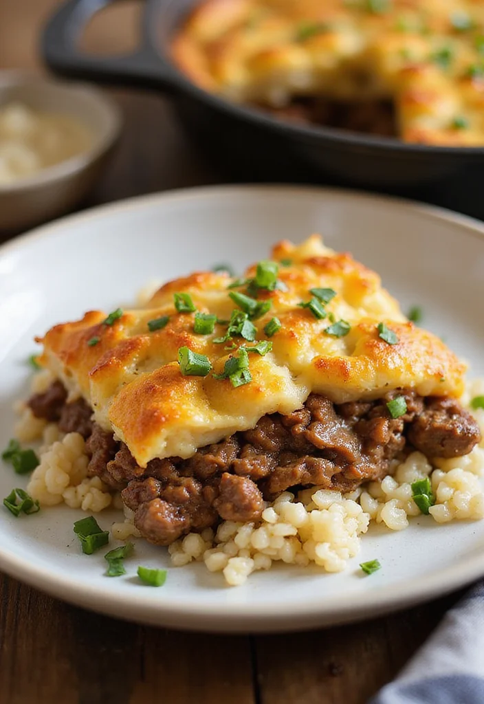 Top 17 Ground Beef Casserole Recipes Healthy Ideas You Haven’t Tried Yet - 7. Ground Beef and Cauliflower Rice Casserole