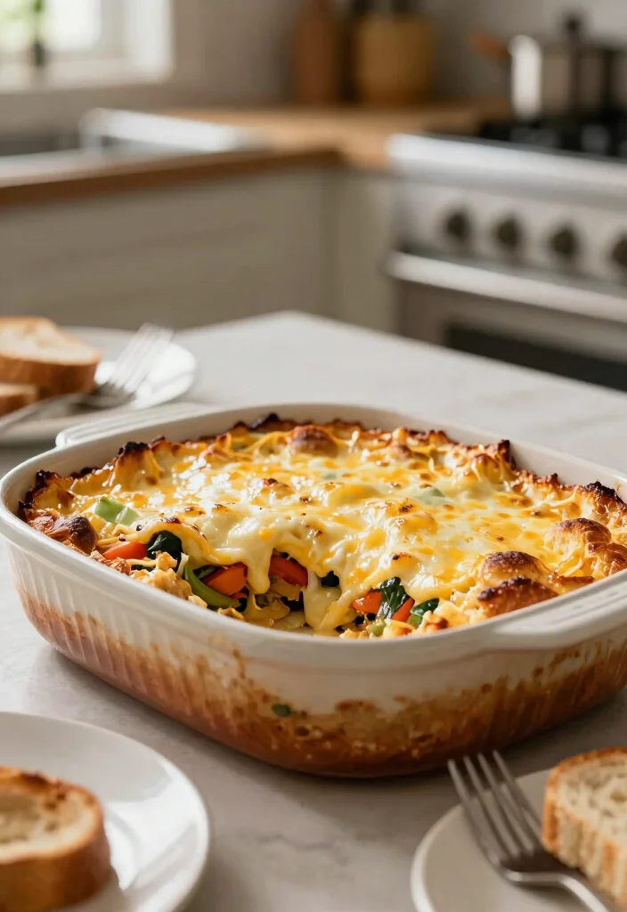 15 Bread and Egg Recipes: Simple Comfort Meals - 13. Bread and Egg Casserole 1