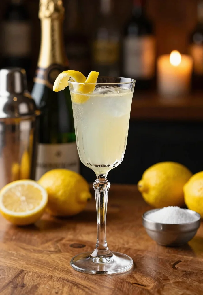 15 French 75 Cocktail Recipes: Classic Sparkling Drinks - 1. Classic French 75 1