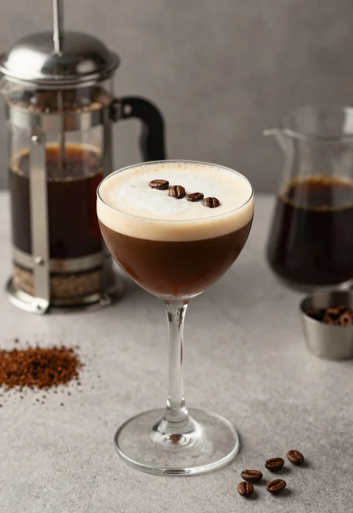 15 French 75 Cocktail Recipes: Classic Sparkling Drinks - 13. Espresso French 75 1