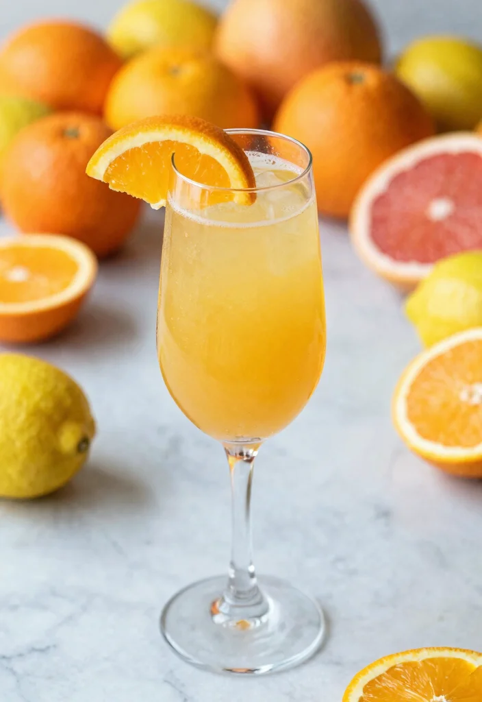 15 French 75 Cocktail Recipes: Classic Sparkling Drinks - 6. Citrus Medley French 75 1
