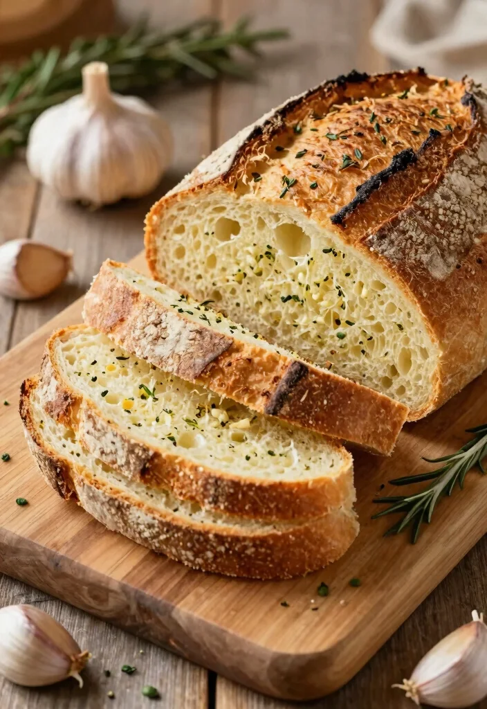 16 Bread Machine Recipes Easy Foolproof Loaves - 14. Garlic Herb Bread 1
