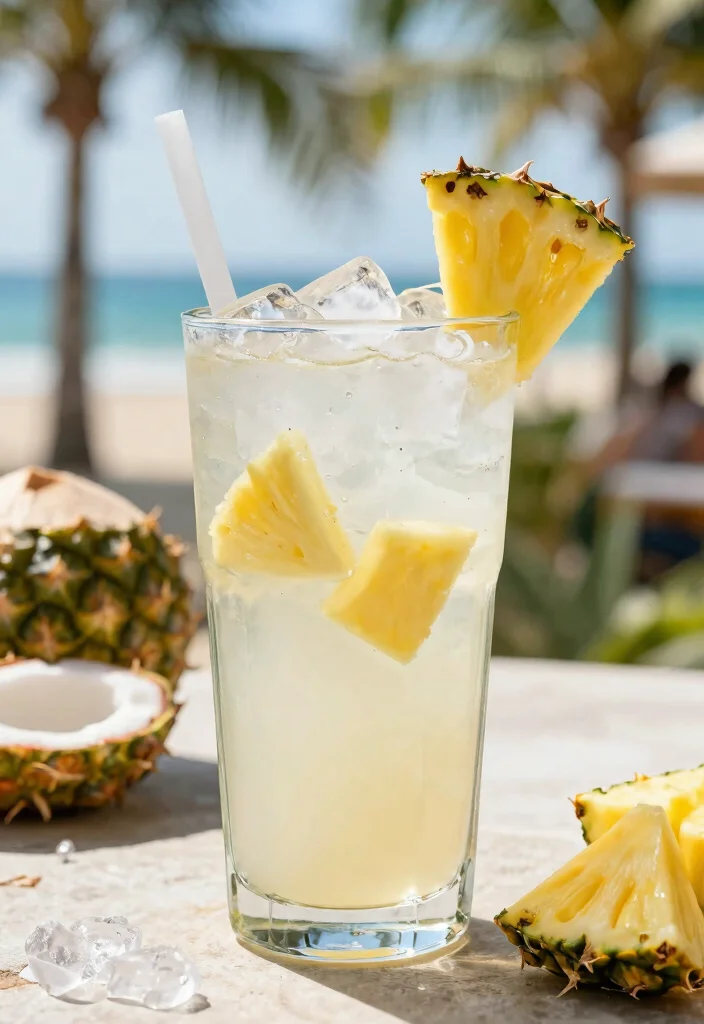 16 Coconut Rum Drinks Recipes Tropical Party Favorites - 10. Coconut Water Cooler 1