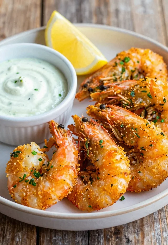 16 Fried Shrimp Recipes: Easy Crispy Weeknight Meals - 6. Herb-Crusted Fried Shrimp 1