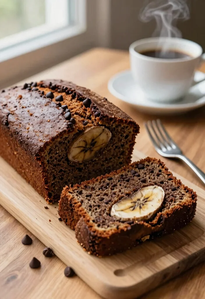 17 Bread Maker Recipes for Sweet, Soft Bakery Treats - 2. Chocolate Chip Banana Bread 1