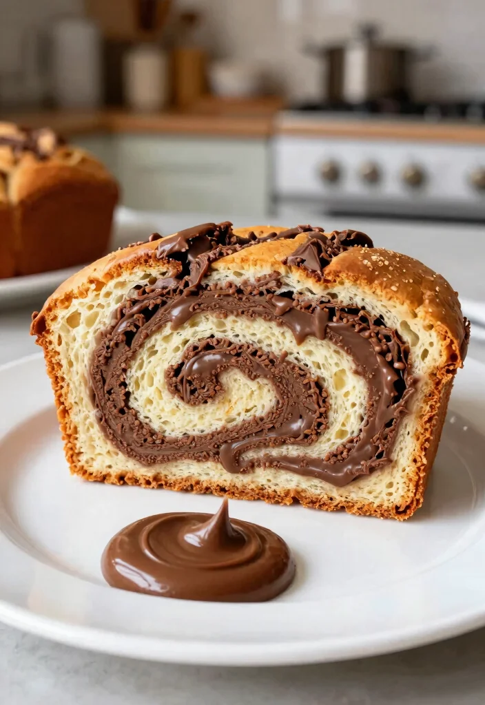 18 Amish Friendship Bread Recipes: Sweet Shareable Classics - 12. Nutella Swirl Amish Friendship Bread 1
