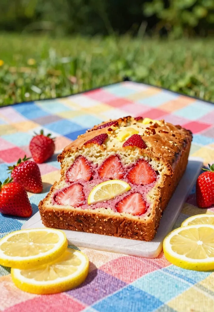 18 Amish Friendship Bread Recipes: Sweet Shareable Classics - 14. Strawberry Lemon Amish Friendship Bread 1