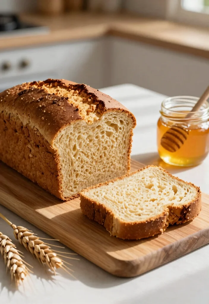 18 Dutch Oven Bread Recipes for a Crispy Crust and Perfect Rise - 3. Whole Wheat Honey Bread 1