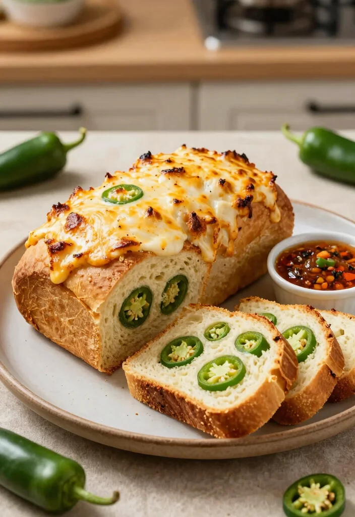 18 Dutch Oven Bread Recipes for a Crispy Crust and Perfect Rise - 4. Cheesy Jalapeño Bread 1