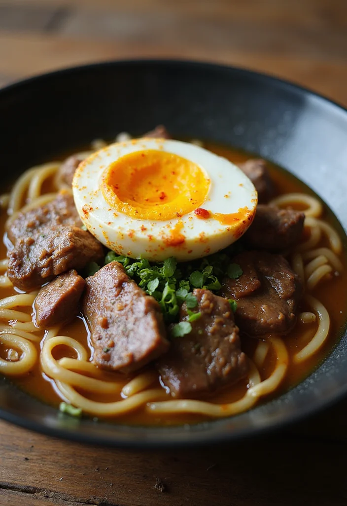 12 Beef Ramen Recipes Everyone Is Searching For - 7. Beef Ramen with Egg 1