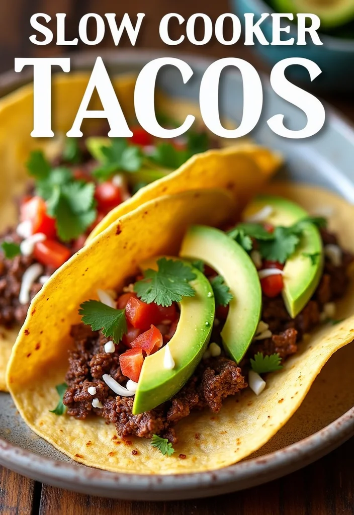 12 Crowd-Pleaser Braised Beef Ideas You’ll Save Immediately - 2. Slow Cooker Braised Beef Tacos 1