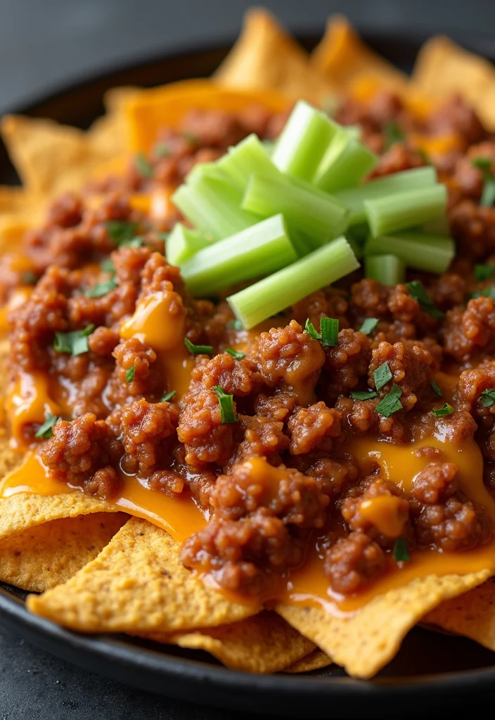 12 Easy Dorito Nachos Ground Beef Meals That Always Impress - 2. Spicy Buffalo Dorito Nachos 1