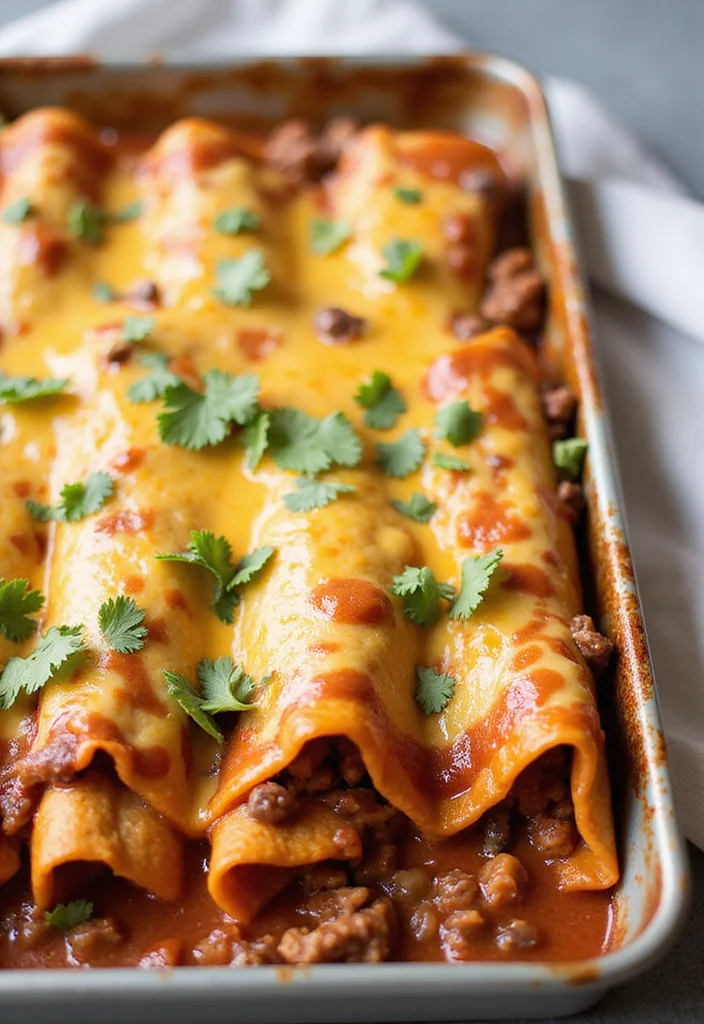 13 Easy Beef With Mushrooms Meals That Always Impress - 12. Beef and Mushroom Enchiladas 1