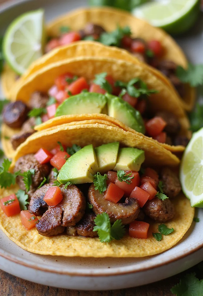 13 Easy Beef With Mushrooms Meals That Always Impress - 3. Beef and Mushroom Tacos 1