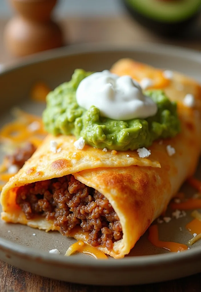 14 Beef Chimichanga Ideas That Make Dinner So Much Easier - 1. Classic Beef Chimichanga 1