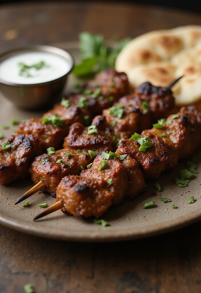 14 Comfort Food Beef Kabobs In Oven Dishes To Warm Your Night - 11. Beef Tikka Kabobs 1