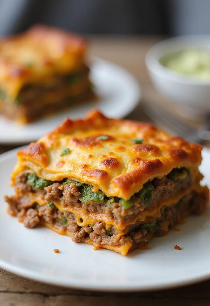 14 Ground Beef Mexican Casserole Meals Perfect For Weeknight Cooking - 11. Ground Beef Mexican Lasagna 1