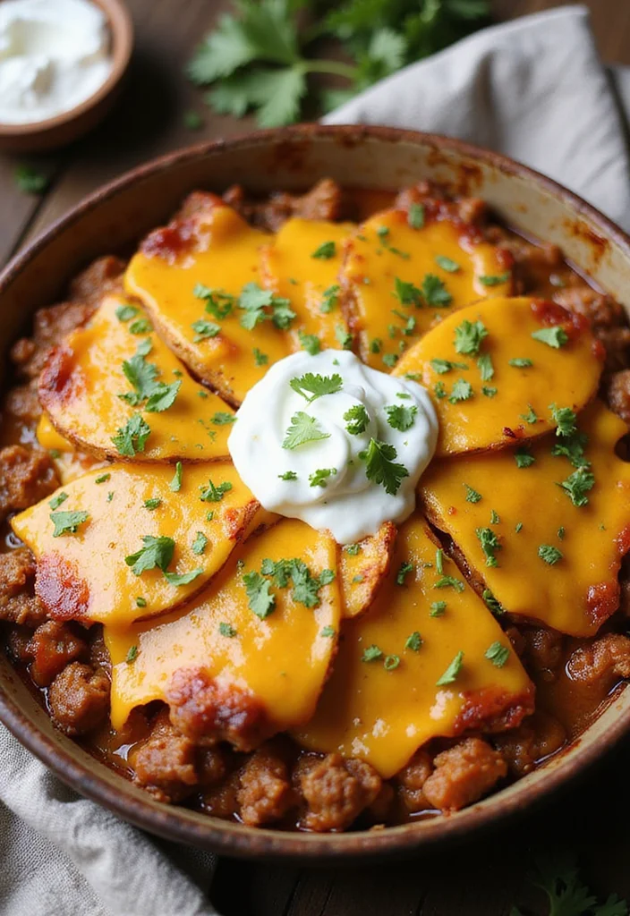 14 Ground Beef Mexican Casserole Meals Perfect For Weeknight Cooking - 5. One-Pan Mexican Beef and Potato Casserole 1