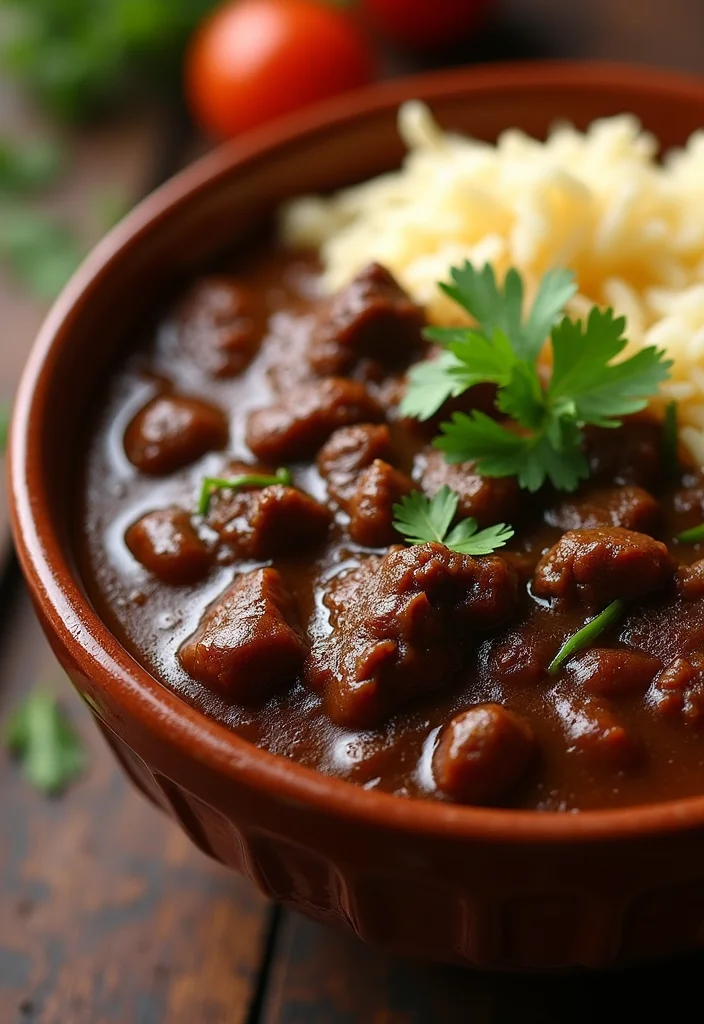 14 Mexican Beef Stew Recipes Everyone Is Searching For - 5. Mole Beef Stew 1