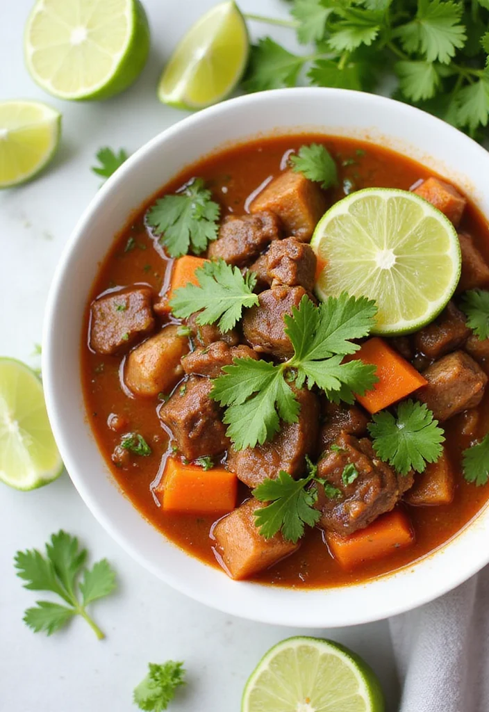 14 Mexican Beef Stew Recipes Everyone Is Searching For - 7. Cilantro-Lime Beef Stew 1