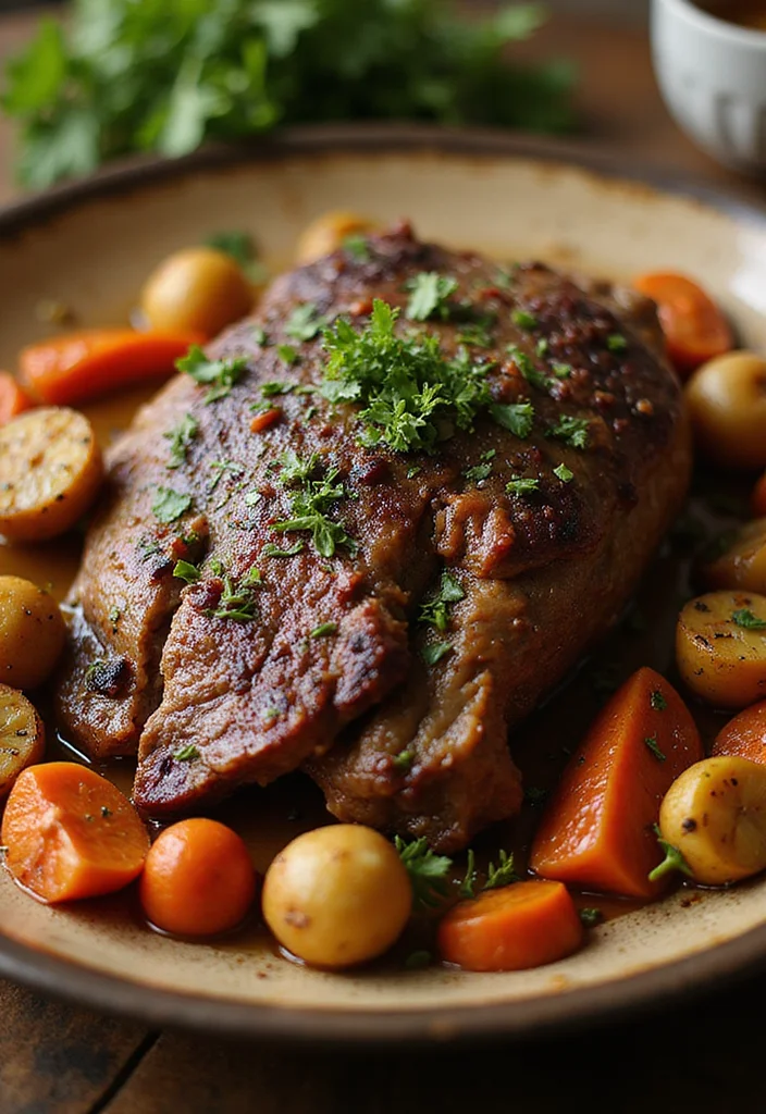 14 Slow Cooker Roast Beef Recipes Packed With Big Flavor - 1. Savory Slow Cooker Pot Roast 1