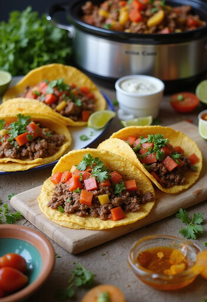 14 Slow Cooker Roast Beef Recipes Packed With Big Flavor - 9. Slow Cooker Beef Tacos 1