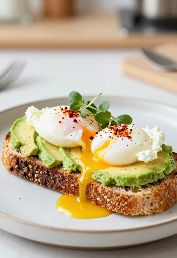 15 Bread and Egg Recipes: Simple Comfort Meals - 1. Avocado Toast with Poached Eggs 1