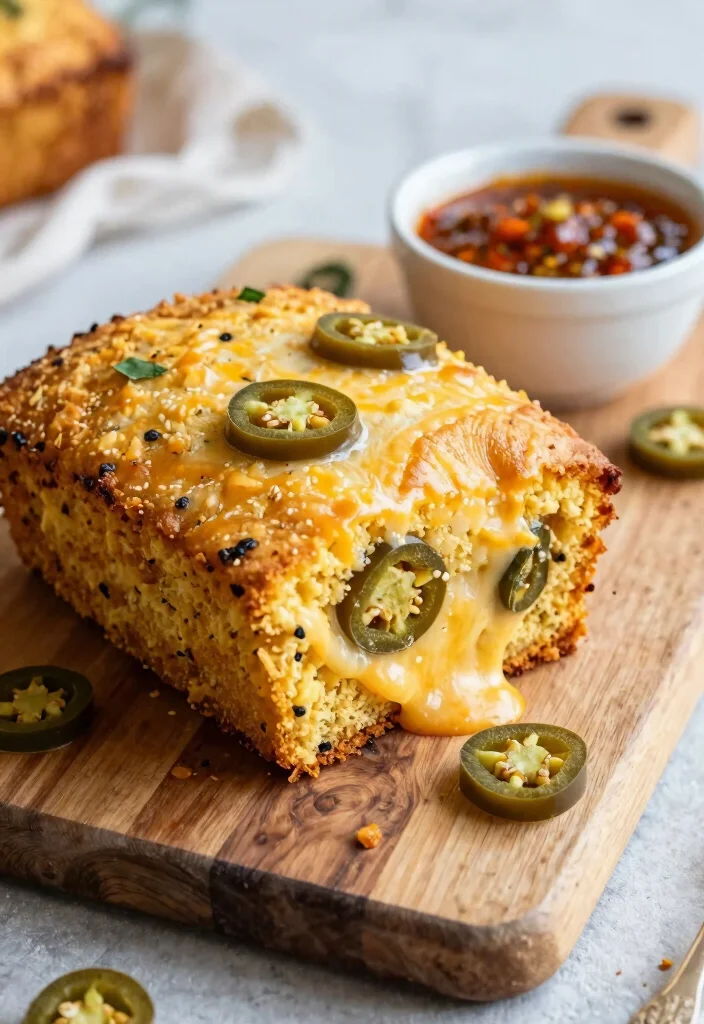 15 Cuisinart Bread Machine Recipes: Reliable Homemade Gluten-Free Bread - 9. Cheesy Jalapeño Cornbread 1