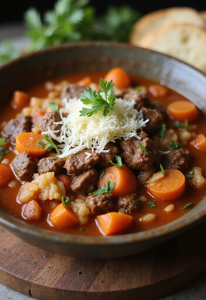 15 Easy Beef Stew With Rice Meals That Always Impress - 6. Italian Beef Stew with Arborio Rice 1