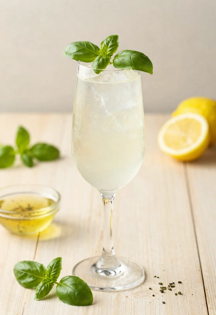 15 French 75 Cocktail Recipes: Classic Sparkling Drinks - 5. Herbal French 75 1