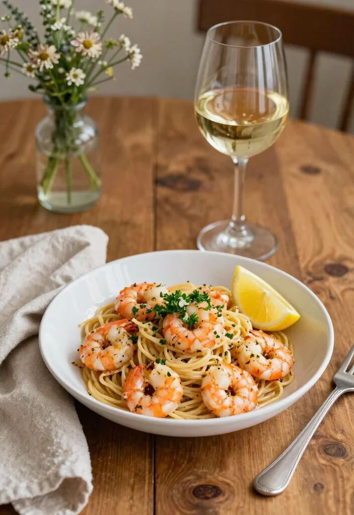15 Frozen Cooked Shrimp Recipes for Fast, Flavorful Dinners - 1. Garlic Butter Shrimp Pasta 1