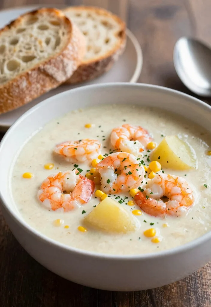 15 Frozen Cooked Shrimp Recipes for Fast, Flavorful Dinners - 12. Shrimp Chowder 1