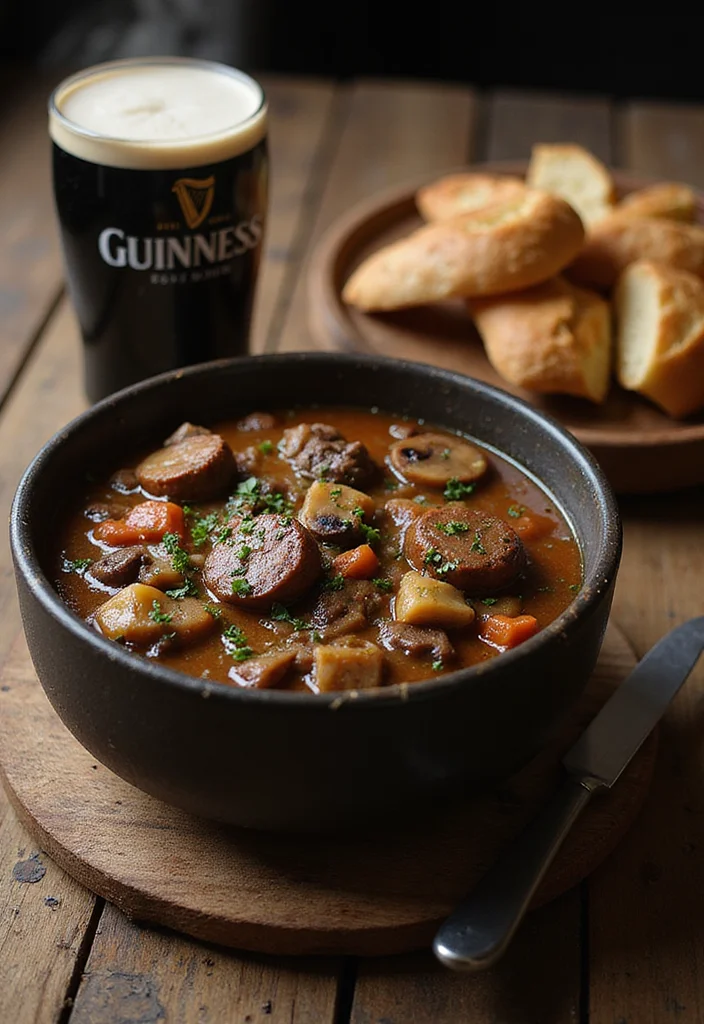 15 Guinness Beef Stew Recipes Packed With Big Flavor - 3. Guinness Beef and Mushroom Stew 1
