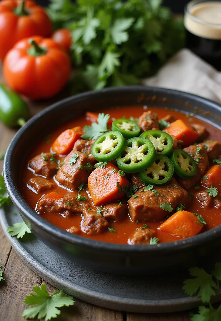15 Guinness Beef Stew Recipes Packed With Big Flavor - 5. Spicy Guinness Beef Stew 1