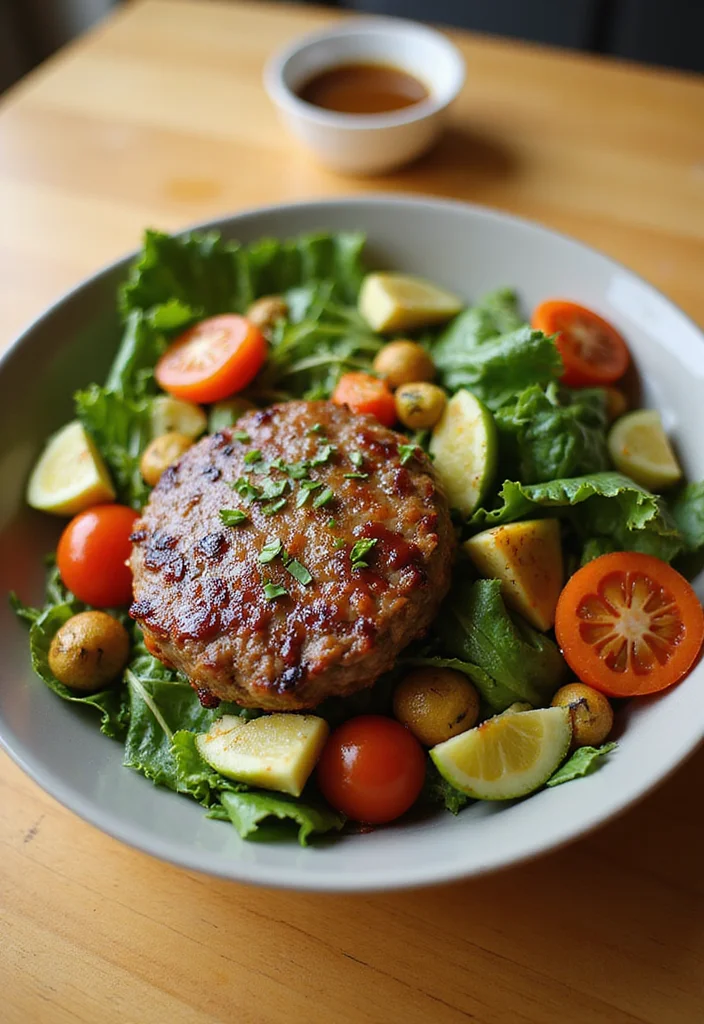 15 Must-Try Beef Patties Dishes For Busy Nights - 10. Beef Patty Salad 1