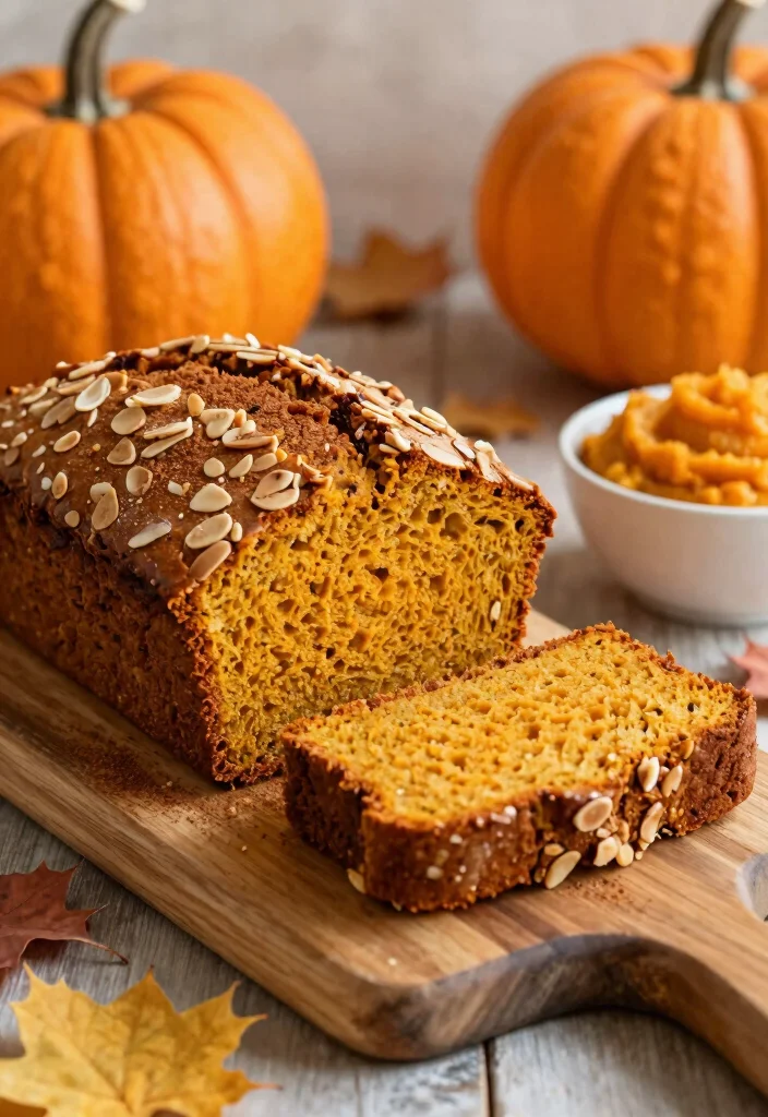 16 Almond Flour Bread Recipes Soft Gluten Free Loaves - 5. Almond Flour Pumpkin Bread 1