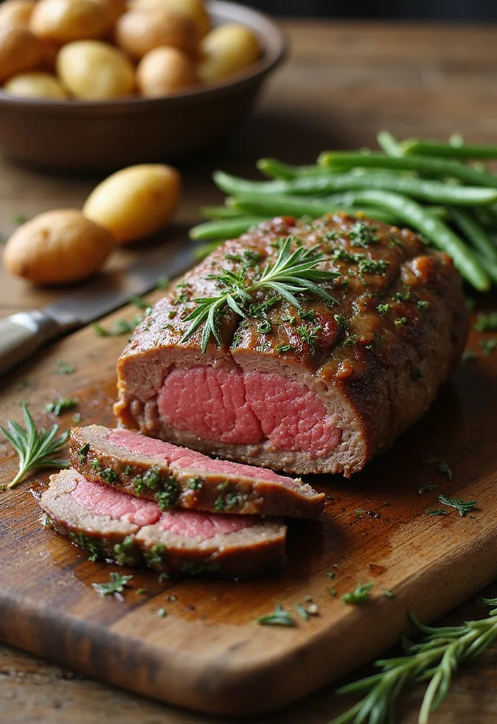 16 Beef Tenderloin Crockpot Recipes Packed With Big Flavor - 10. Garlic and Rosemary Beef Tenderloin 1
