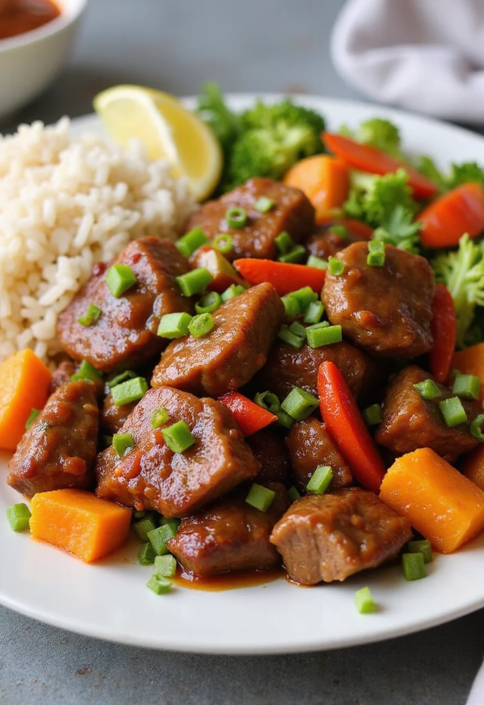 16 Beef Tenderloin Crockpot Recipes Packed With Big Flavor - 11. Sweet and Sour Beef Tenderloin 1