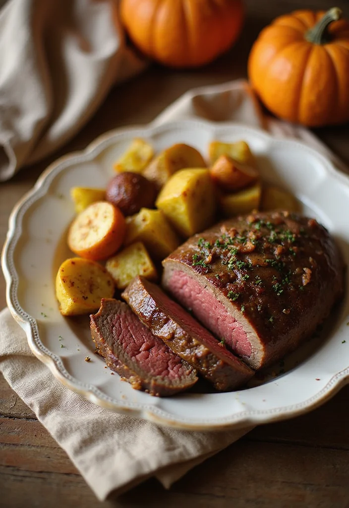 16 Beef Tenderloin Crockpot Recipes Packed With Big Flavor - 14. Pumpkin Spice Beef Tenderloin 1