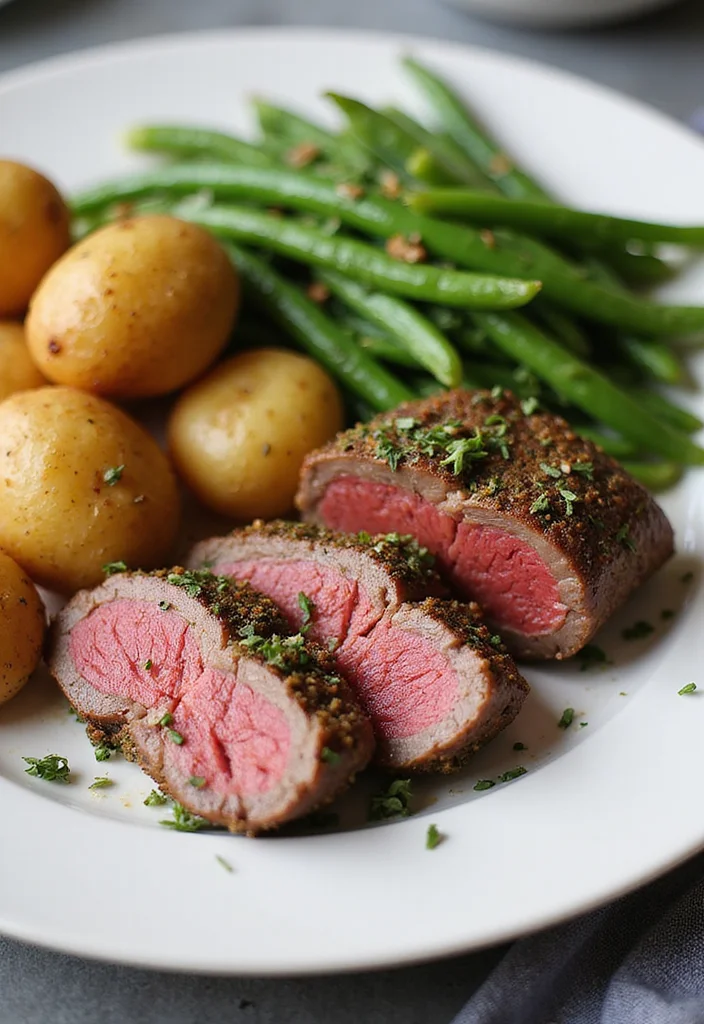 16 Beef Tenderloin Crockpot Recipes Packed With Big Flavor - 3. Herb-Crusted Beef Tenderloin 1
