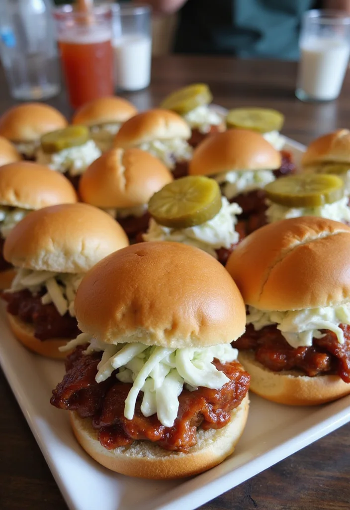 16 Beef Tenderloin Crockpot Recipes Packed With Big Flavor - 4. BBQ Beef Tenderloin Sliders 1