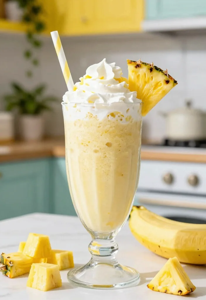 16 Coconut Rum Drinks Recipes Tropical Party Favorites - 3. Pina Colada Smoothie 1
