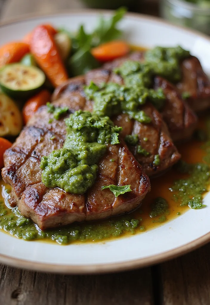 16 Easy Beef Medallion Meals That Always Impress - 6. Beef Medallions with Chimichurri Sauce 1