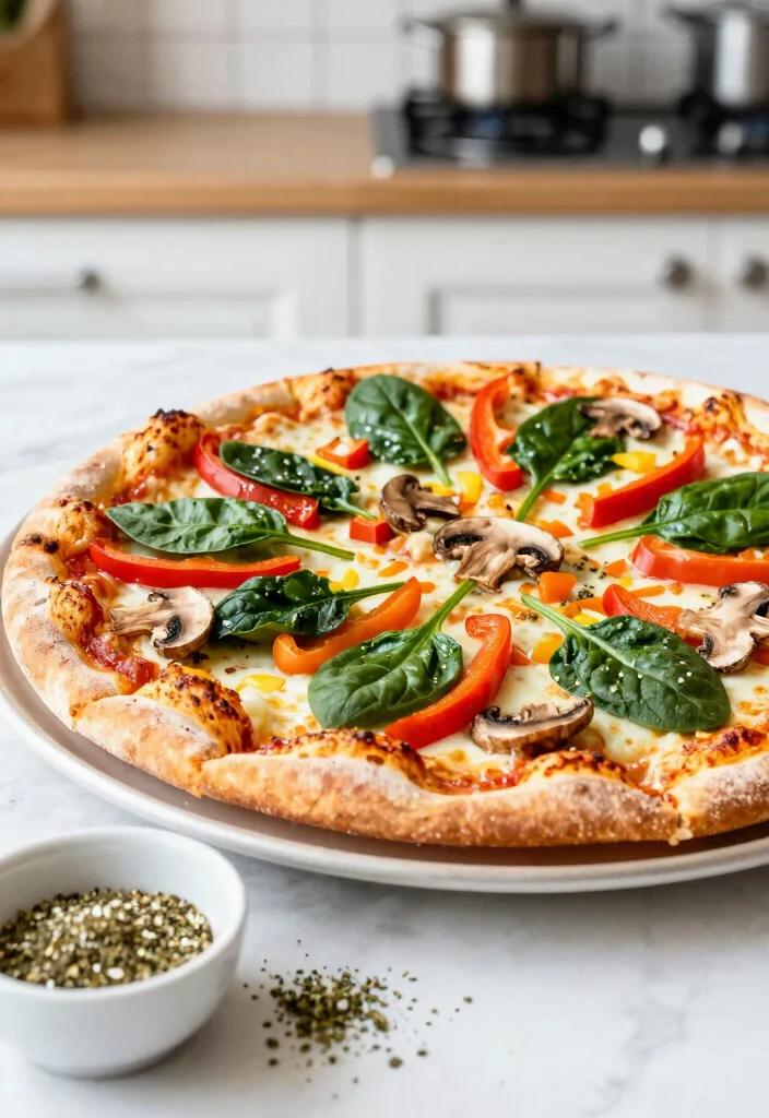 16 French Bread Pizza Recipes for Quick Customizable Dinners - 2. Veggie Supreme French Bread Pizza 1